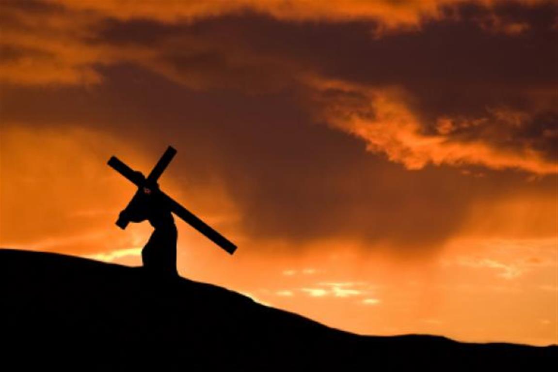 christ jesus god following hand looking plow kingdom cross soul friday carrying whatever let follow having put april luke cruz